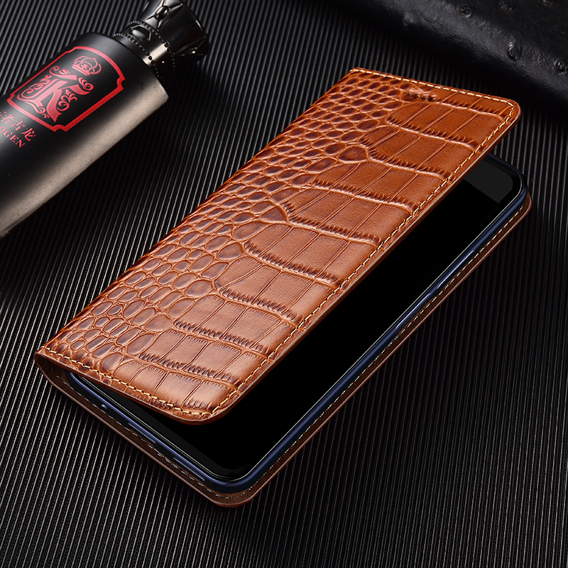 Crocodile Genuine Leather Flip - Tech Accessories Apple review and price