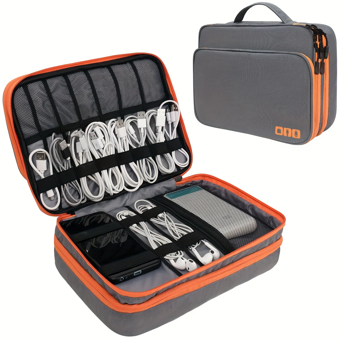Portable Waterproof Multi-Laye - Tech Accessories Case review and price