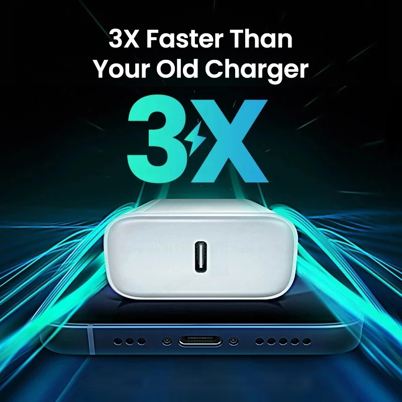 PD 30W Fast Charger For iPhone - Tech Accessories Apple review and price