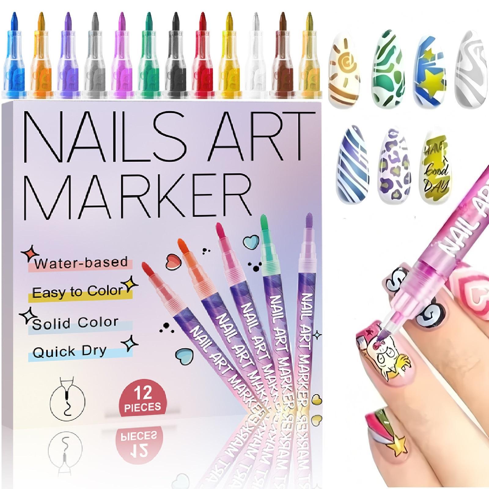 12Pcs/Set Nail Acrylic Graffit - Nail Tech Accessories review and price
