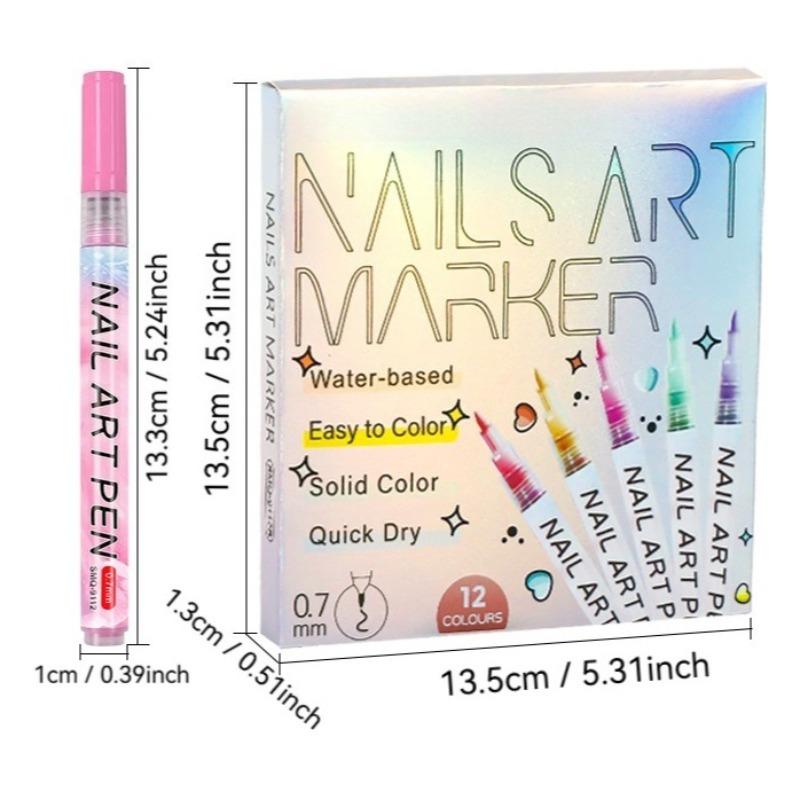 12Pcs/Set Nail Acrylic Graffit - Nail Tech Accessories review and price