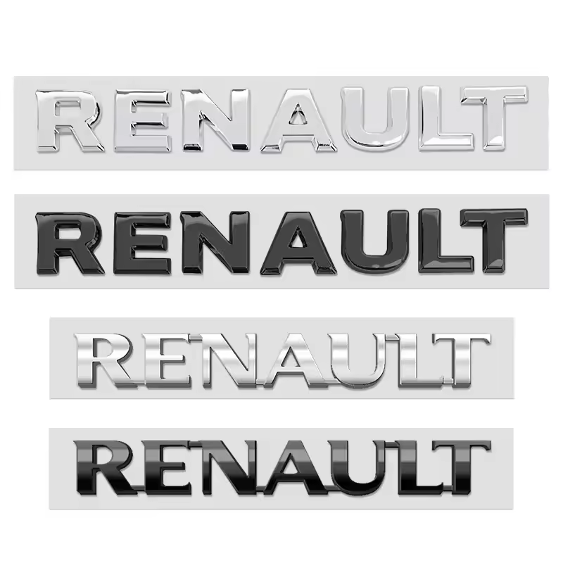 1PC Renault Car Tail Letter Lo - Tech Accessories Logo review and price