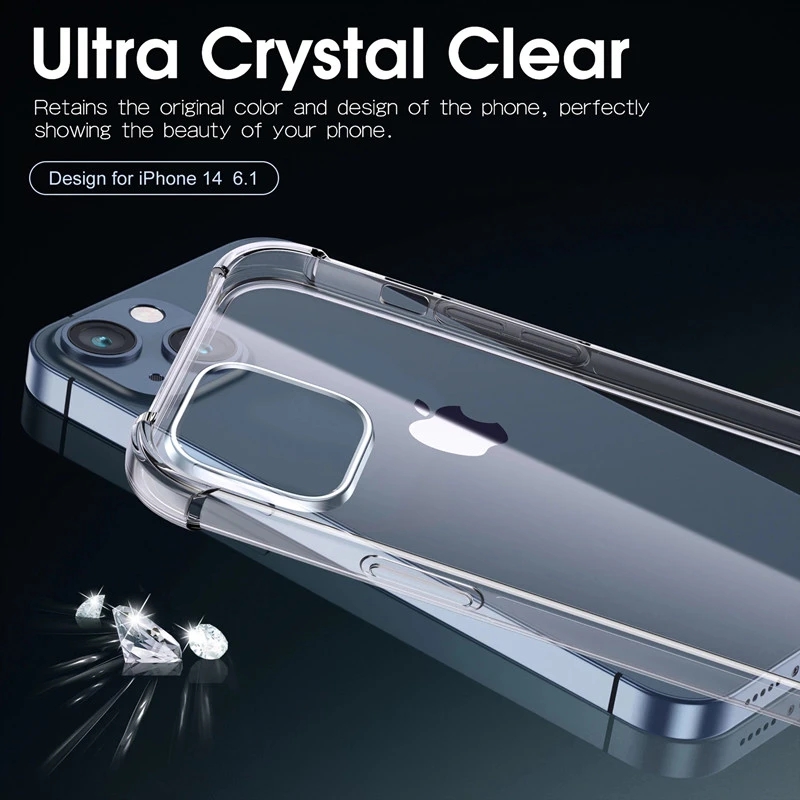 Shockproof Clear Phone Case Fo - Tech Accessories Apple review and price