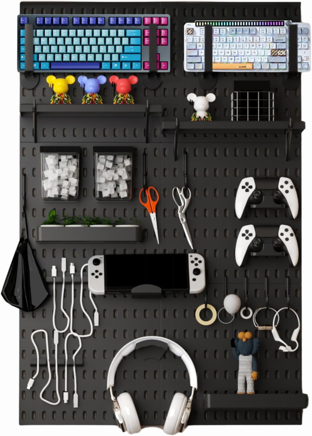 33x22 Inch Black Peg Board Org - Tech Accessories Products review and price