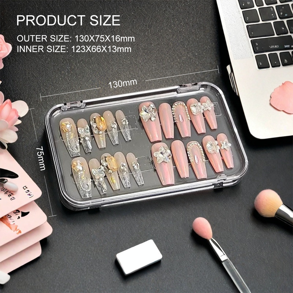 5Pcs 4Color Acrylic Packaging  - Nail Tech Accessories review and price