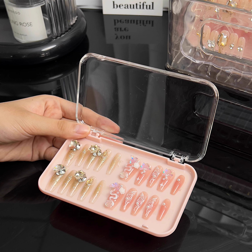 5Pcs 4Color Acrylic Packaging  - Nail Tech Accessories review and price