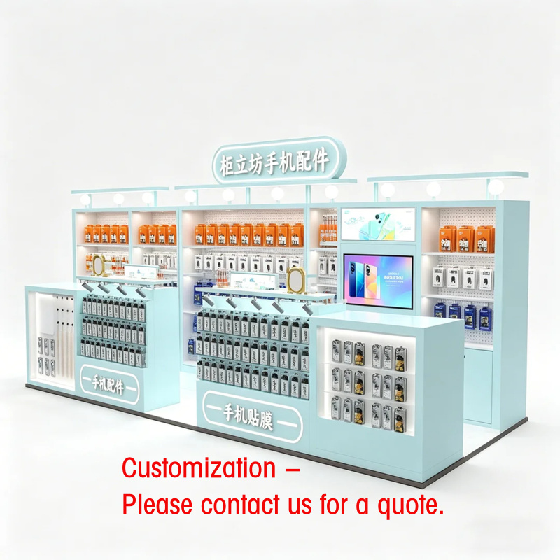 custom.Custom Light Blue Phone - Tech Accessories Kiosk review and price
