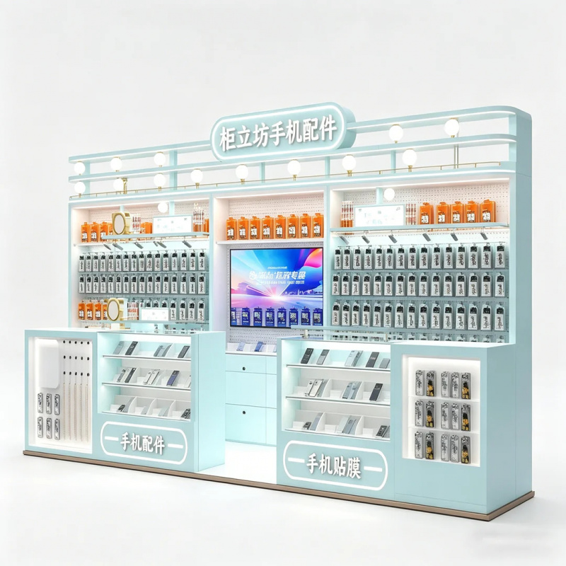 custom.Custom Light Blue Phone - Tech Accessories Kiosk review and price