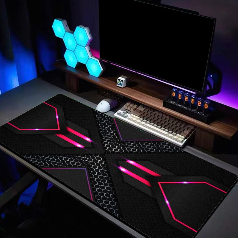 VIKAMA Hexagon Neon Gaming Mou - Tech Accessories For Home Office review and price