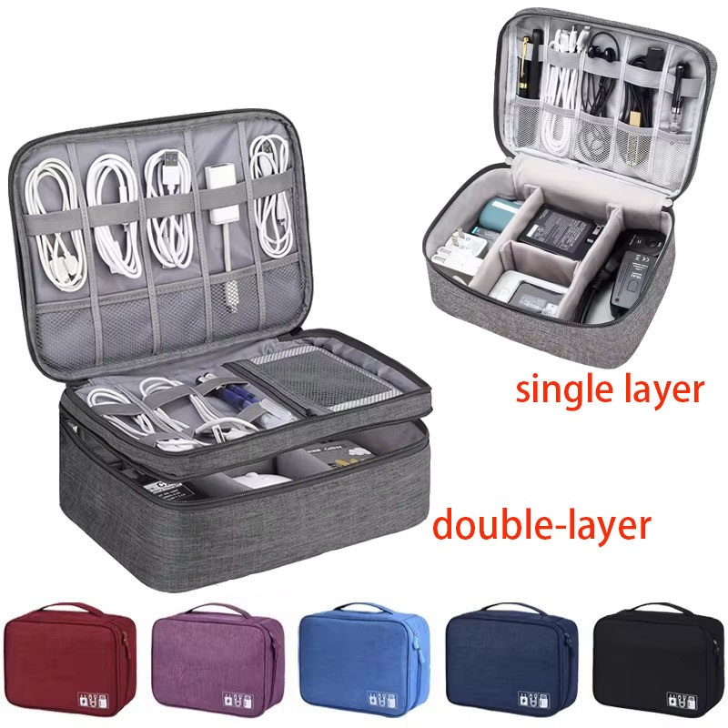 Travel Cable Storage Bag Porta - Tech Accessories Case review and price